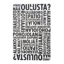 Lataa kuva Galleria-katseluun, Leikkuulauta Oulu-aiheella