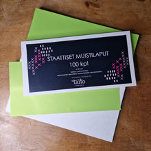 Lataa kuva Galleria-katseluun, Staattiset muistilaput 100 kpl:tta