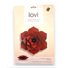 Lataa kuva Galleria-katseluun, Lovi decor flower 15 cm