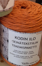 Lataa kuva Galleria-katseluun, Makramee-seinätekstiili Kodin Ilo -tekemispaketti