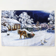 Lataa kuva Galleria-katseluun, Oulun joulu -keittiöpyyhe