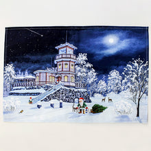 Lataa kuva Galleria-katseluun, Oulun joulu -keittiöpyyhe