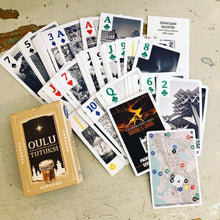 Lataa kuva Galleria-katseluun, Oulu tutuksi -pelikortit