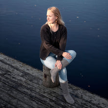 Lataa kuva Galleria-katseluun, Digineuleohje Kaiho -villatakki