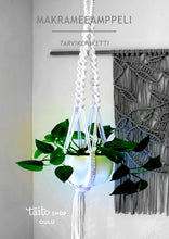 Lataa kuva Galleria-katseluun, Makramee amppeli -tarvikepaketti