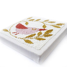 Lataa kuva Galleria-katseluun, Tuftaustarvikepaketti Laululintu-taulu