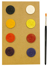 Lataa kuva Galleria-katseluun, Lovin maalattava hahmo + vesivärit