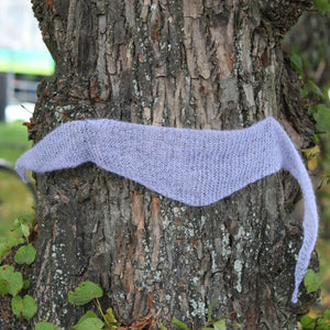 Digineuleohje: Pieni mohair-huivi