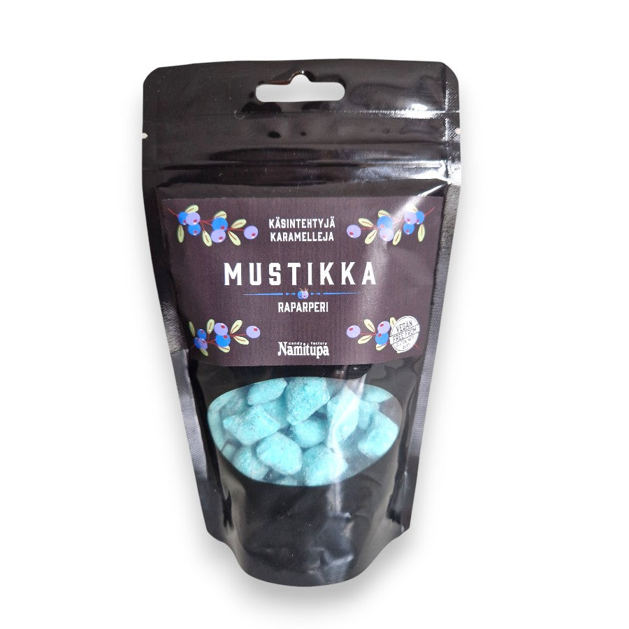 Mustikkakaramellit 100g, vegaaninen