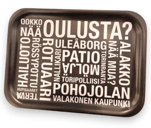 Tarjotin Ouluaiheella isompi